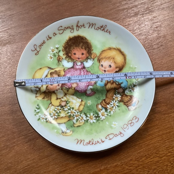 Vintage Avon Love Is A Song 1983 Mother’s Day Plate 5” - Picture 5 of 9